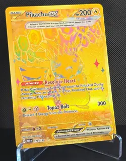 Pikachu ex - PRE - 179/131 - Hyper Rare - NM/M - Pokemon Card - Image 3