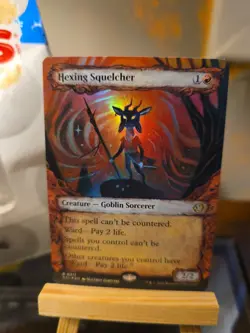 HEXING SQUELCHER (FOIL) - Lorwyn Eclipsed NM SHOWCASE #0317 317 - EARLY ACCESS! - Image 1