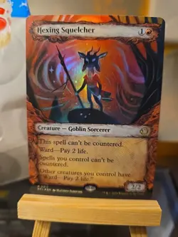 HEXING SQUELCHER (FOIL) - Lorwyn Eclipsed NM SHOWCASE #0317 317 - EARLY ACCESS! - Image 2