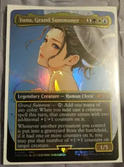 Yuna, Grand Summoner (Borderless) WPN & Gateway Promos Foil - Image 1