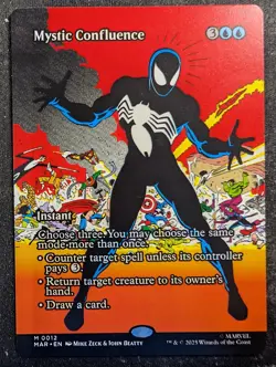 Mystic Confluence - Borderless - UB Spiderman (MTG) - Image 1