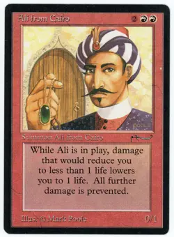 MTG Ali from Cairo, Arabian Nights, Lightly Played, English - Image 1