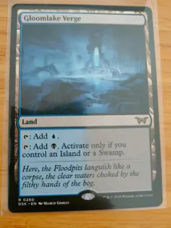 MTG Gloomlake Verge 0260 Duskmourn M/NM Free UK P&P - Image 1