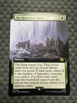 MTG The Ring Goes South #0366 Ext. Art Rare The Lord of the Rings (LTR) - Image 2