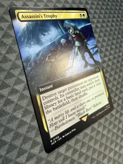 MTG Assassin’s Trophy #0166 Extended Art Rare UB: Assassin’s Creed (ACR) - Image 2