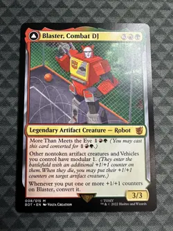 MTG Blaster, Combat DJ #008/015 Mythic Universes Beyond: Transformers (BOT) - Image 2