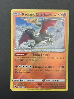 Pokemon TCG Radiant Charizard Crown Zenith 020/159 Holo Rare - Image 3