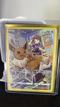 Pokemon TCG Eevee Trainer Gallery Holo Rare English Brilliant Stars TG11/TG30 - Image 3