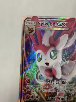 Pokemon 2017 Sun & Moon Sylveon GX Guardians Rising Yellow Alternate Art 92a/145 - Image 2