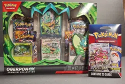 Pokemon Ogerpon eX Premium Collection Box w/ Bonus, 25 Card Pack - Image 1
