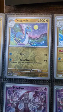 Pokemon TCG Scarlet & Violet 151 Reverse Holo Dragonair 148/165 - Image 1
