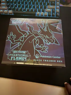 Pokemon TCG Phantasmal Flames Pokemon Center ETB Factory Sealed - Image 1