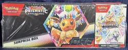 Pokemon Prismatic Evolutions Surprise Box + Booster Bundle Sam’s Club Sealed - Image 1