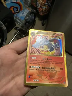 2013 Pokemon Black White Plasma Storm Charizard Holo Foil Secret Rare 136/135 - Image 2