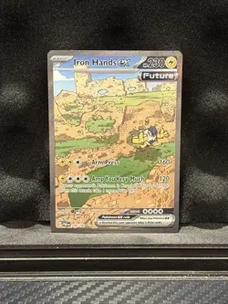 Pokemon Paradox Rift - Iron Hands EX - Special Illustration Rare - 248/182 FA NM - Image 1