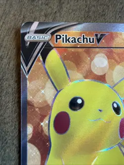 Pokemon TCG Pikachu V #157/172 Swsh09: Brilliant Stars Ultra Rare Holo - Image 4