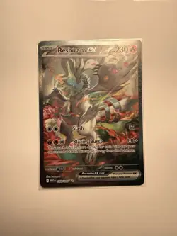 Reshiram ex - 166/086 - Pokemon White Flare Special Illustration NM - Image 1