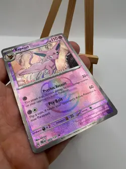 Pokemon Prismatic Evolutions - 033/131 Espeon - Master Ball Reverse - NM/M - Image 3