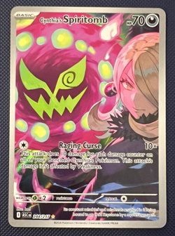 Pokemon Ascended Heroes Illustration Rare Cynthia’s Spiritomb 244/217 - Image 1