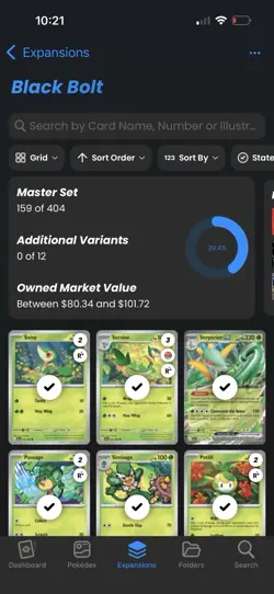 Pokemon Black Bolt And White Flare Master Sets - Image 3
