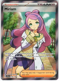 Miriam - 238/198 Pokemon SV01: Scarlet & Violet Base Set Holo Ultra Rare NM - Image 1