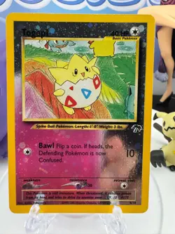 Togepi 04/18 Southern Islands Reverse Holo 2001 WOTC Promo pokemon vintage - Image 1