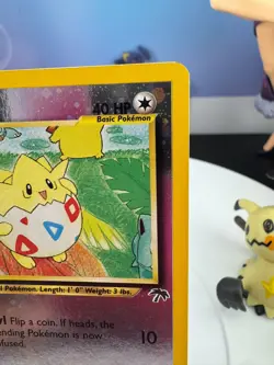 Togepi 04/18 Southern Islands Reverse Holo 2001 WOTC Promo pokemon vintage - Image 4