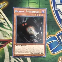 Yugioh! Danger! Mothman! MP19-EN219 Secret Rare 1st Edition NM - Image 1