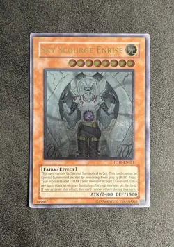 Yu-Gi-Oh Sky Scourge Enrise Ultimate Rare UTR FOTB-EN021 - Image 1