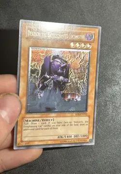 Yugioh Dekoichi the Battlechanted Locomotive RDS-EN032 Ultimate Rare UTR - Image 3