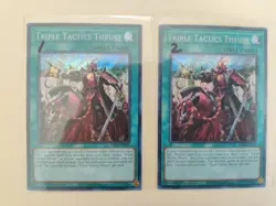 2x Yugioh! Triple Tactics Thrust RA03-EN072 Secret Rare 1st Edition NM - Image 1