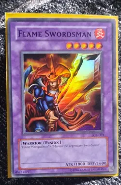 Flame Swordsman LOB-003 The Legend of Blue Eyes White Dragon Unlimited - Image 1
