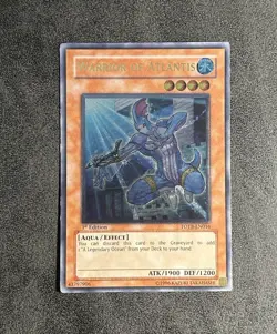 Yu-Gi-Oh Warrior of Atlantis 1st Edition Ultimate Rare FOTB-EN016 MP/LP - Image 1