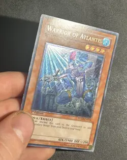 Yu-Gi-Oh Warrior of Atlantis 1st Edition Ultimate Rare FOTB-EN016 MP/LP - Image 3