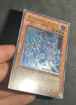 Yu-Gi-Oh Warrior of Atlantis 1st Edition Ultimate Rare FOTB-EN016 MP/LP - Image 5