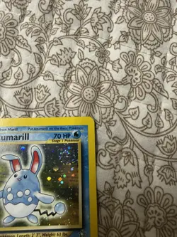 Pokemon TCG Azumarill Neo Genesis 1st Edition 2000 2/111 Holo Rare Stage 1 - Image 3