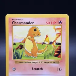 Pokemon Charmander 046/102 Base Set (Shadowless) Regular - Image 2