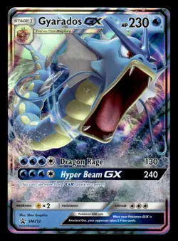 Pokemon TCG SM Promos #SM212 Gyarados GX NM - Image 1