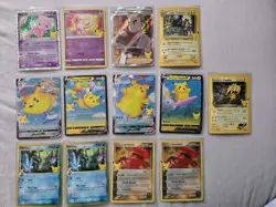 Pokemon Celebrations & Classic Collection Card Lot - 13 Cards. - Image 1