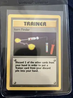 💡Item Finder 074/102 Base Set Regular Rare - Pokemon TCG Single - Image 1