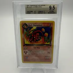 Pokemon Dark Charmeleon 1st Edition 32/82 BGS 9.5 Team Rocket 2000 - Image 1