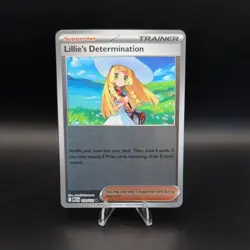 119/132 Lillie's Determination - ME01 Mega Evolution Reverse Holo NM Pokemon - Image 1