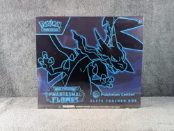 Phantasmal Flames Pokemon Center Elite Trainer Box ETB Mega Evolution Pokemon - Image 1