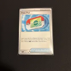 Pokemon TCG Poke Pad 198/217 Common Playable ME: Ascended Heroes NM - Image 1
