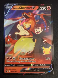Pokemon Promo Lance’s Charizard V SWSH133 - Image 1