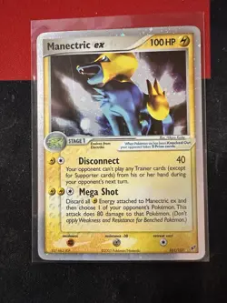 Manectric ex 101/107 Pokemon Deoxys Holo LP - Image 1