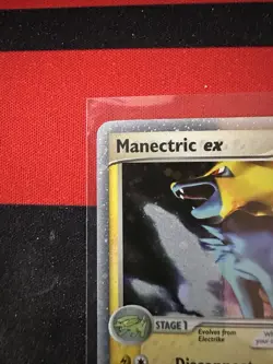 Manectric ex 101/107 Pokemon Deoxys Holo LP - Image 2