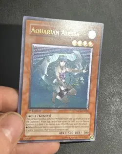Yu-Gi-Oh Aquarian Alessa TAEV-EN020 Ultimate Rare (UTR) 1st Edition - Image 4