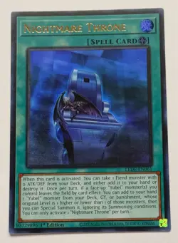 Yu-Gi-Oh! Nightmare Throne (LEDE-EN061) - Ultra Rare - Image 1