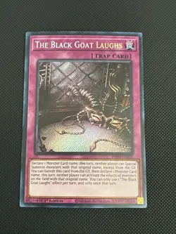 The Black Goat Laughs PHNI-EN078 1st Edition Secret Rare Near Mint NM | YuGiOh | - Image 1